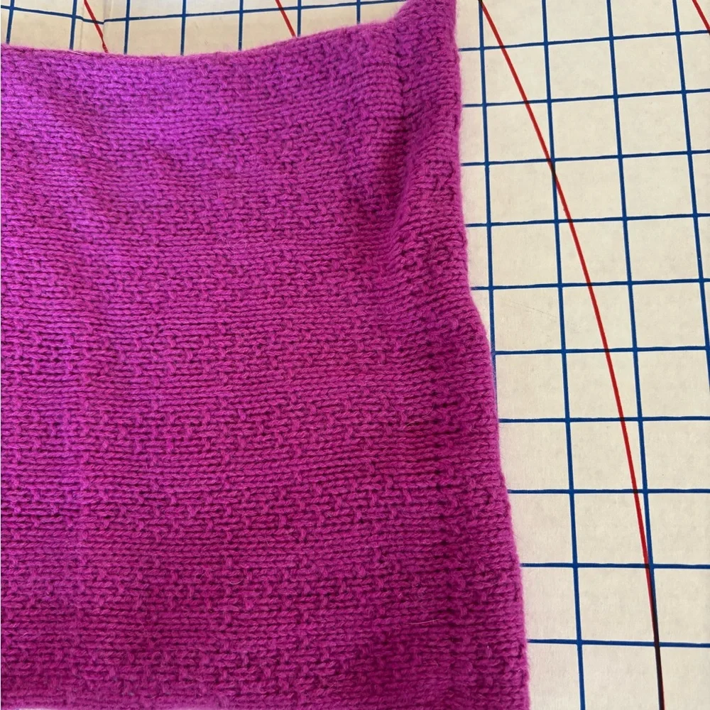 100% Cashmere Nordstrom Infinity Scarf Raspberry Pink Loop Luxury Knit